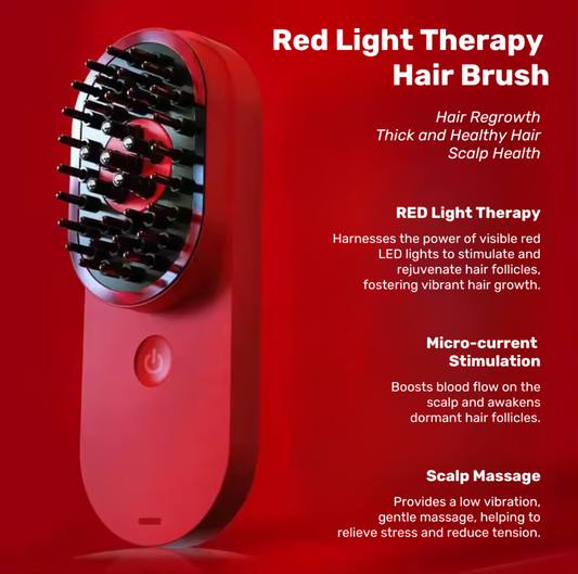 Red Light Therapy Hair Brush